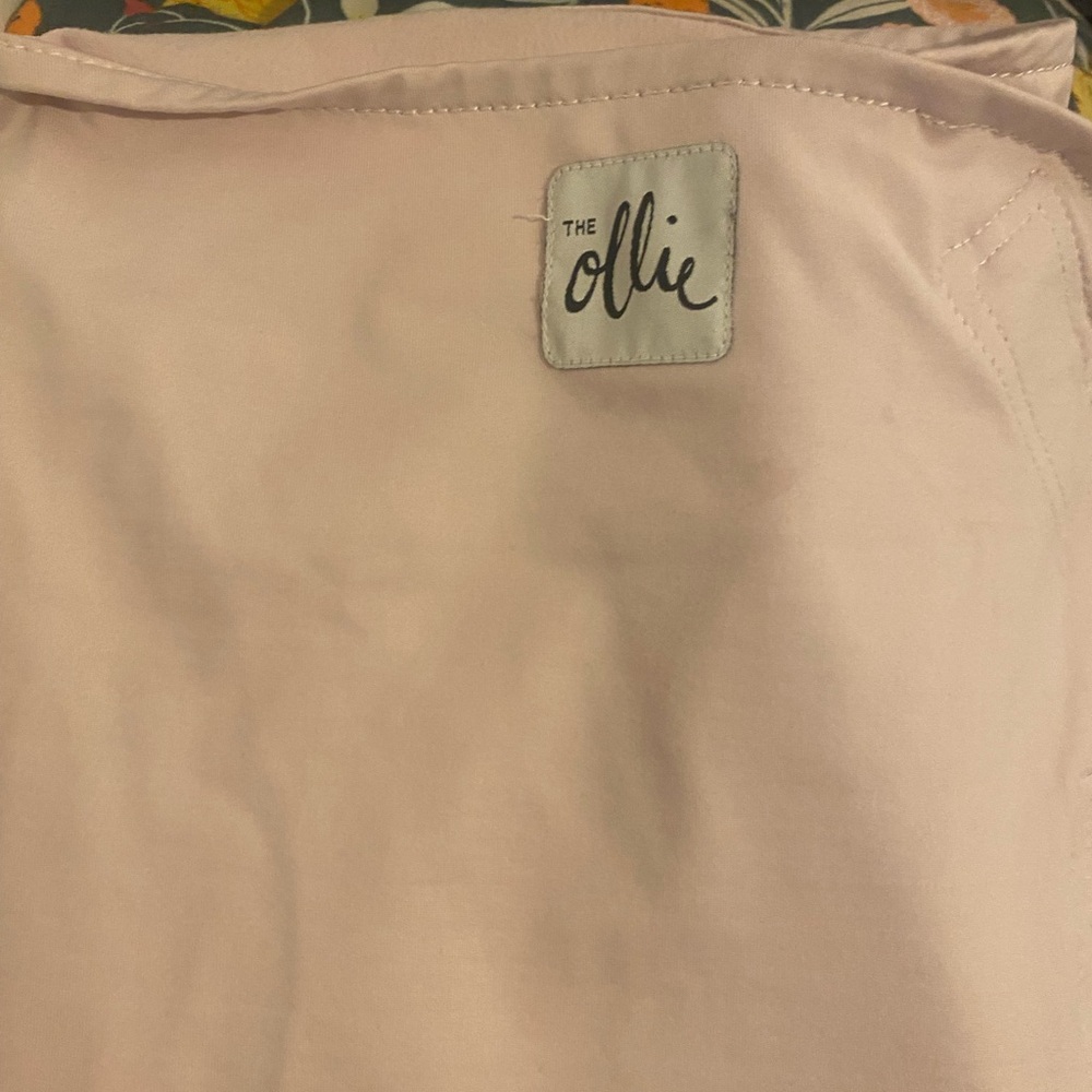 The Ollie Pink Swaddle Blanket